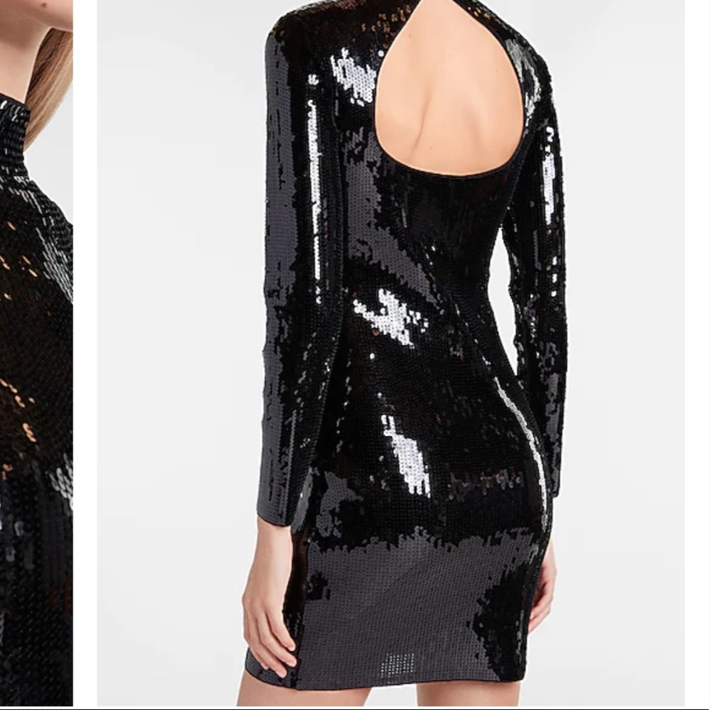 New - M - Sequin Dress - Picture 3 of 4